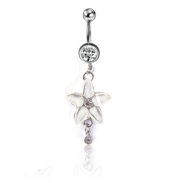 Belly Button Ring 14G Cute Fox Belly Ring Bunny Sexy Navel Piercing Rabbit Belly Bar Elephant Ombligo Pircing Owl Cat