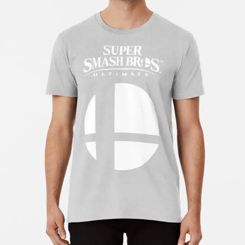 SSBU футболка super smash bros ultimate mario smash| |