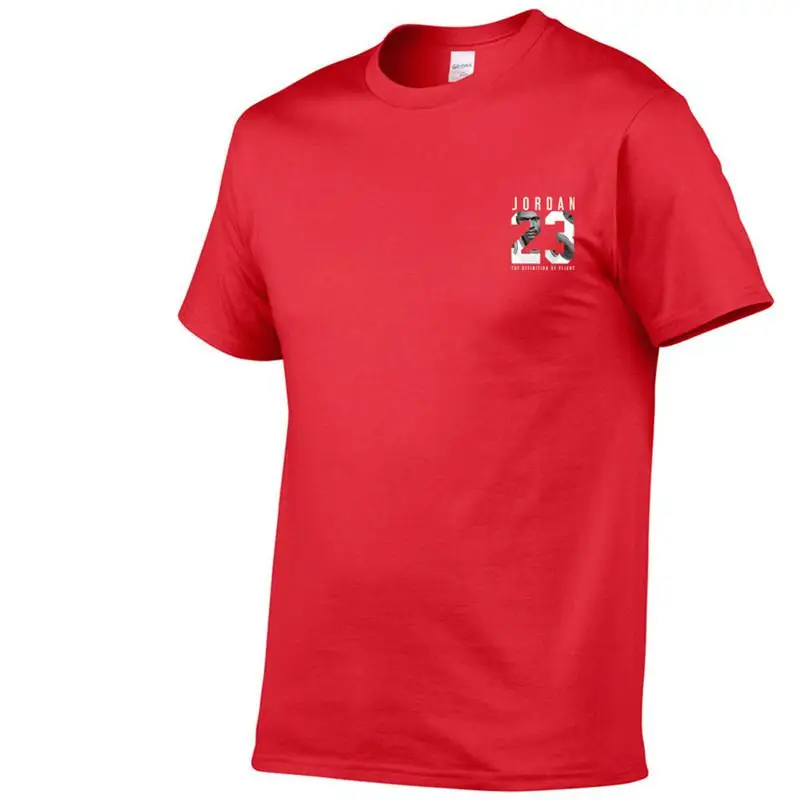 Новая брендовая одежда Jordan 23 Мужская футболка Swag Хлопковая мужская футболка с принтом Homme fitness Camisetas хип-хоп Футболка