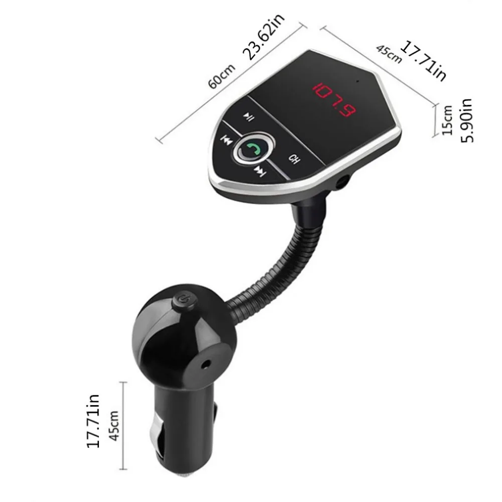 602 Беспроводной USB телефон автомобильный стерео аудио музыкальный приемник адаптер MP3-плеер Автомобильная карточка FM hands-free