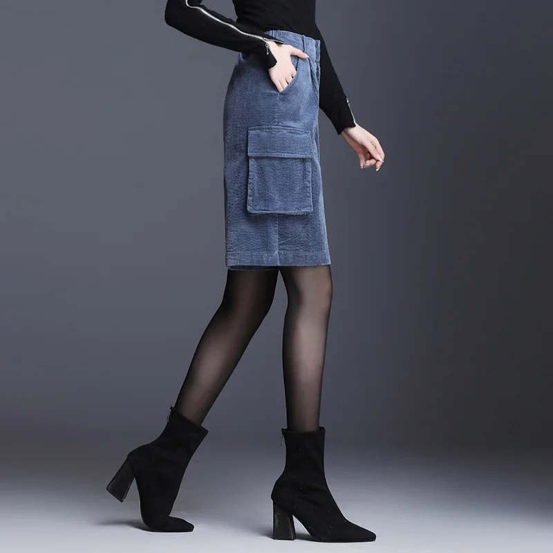SHINYMORA вельветовые шорты женские с высокой талией Элегантные свободные шорты женские повседневные шорты на пуговицах шорты до колена с карманами