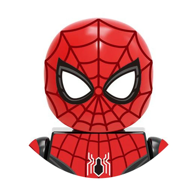 Brand DISNEY Spiderman Spider-Gwen Building Block Doctor Octopus Mysterio Miles Morales Lizard Electro Action Figure Kid Toys G-X1446