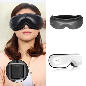 

Smart Bluetooth Eye Massager Vibration Massage Hot Compress with Music Eye Care Instrument Magnetic Pressure Infrared Heating M2