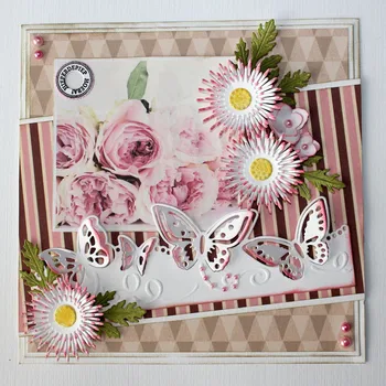 

Metal cutting dies Butterflies and flowers cut die mold decoration Scrapbook paper craft knife mould blade punch stencils die