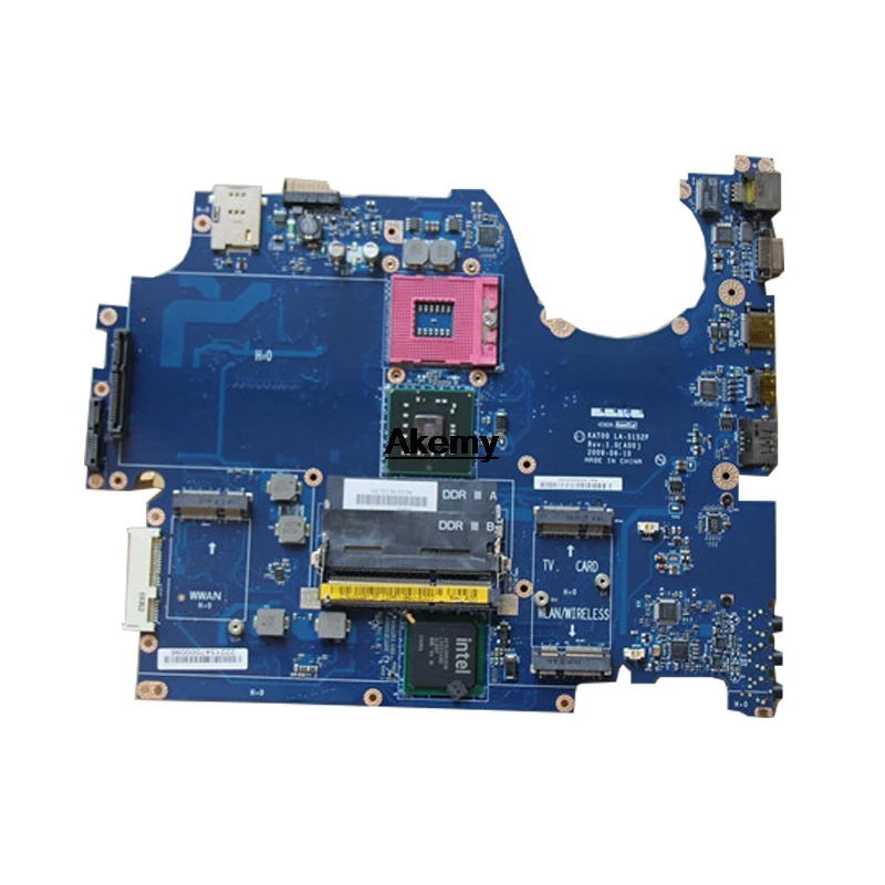 Материнская плата для ноутбука dell inspiron 1745 LA 5152P CN 0G913P G913P GM45 DDR3 интегрированная
