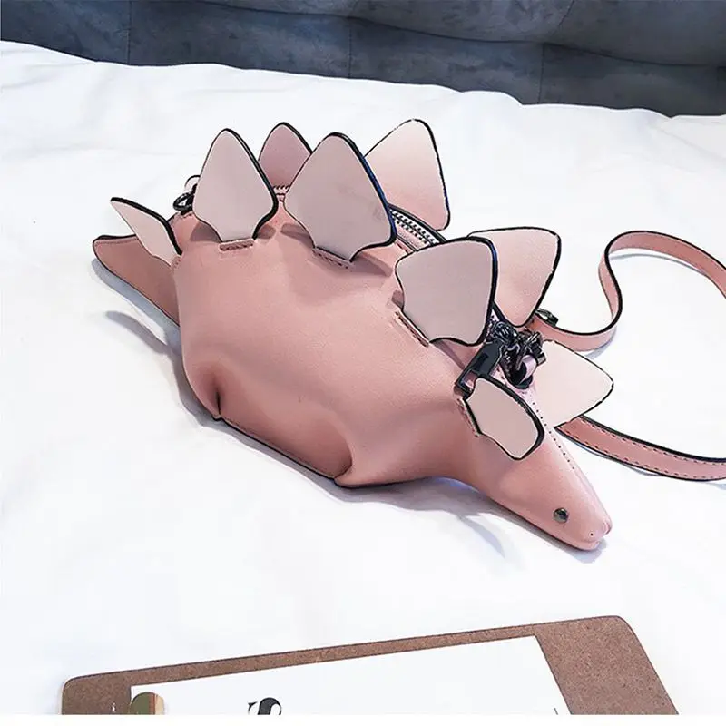 Хамелеон мультфильм сумки лоскут 3D забавные животные сумка панелями плечо сумки через плечо подарок для девочки