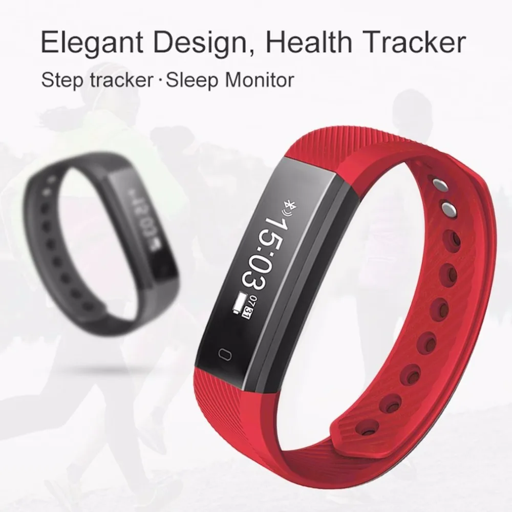 TLWD2 водонепроницаемый Smartband Смарт Bluetooth 4,0 браслет с 0,86 дюймов OLED сенсорный экран Мониторинг сна шаг подсчета