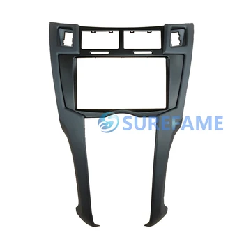 

Double Din Car Radio Fascia Adapter for Toyota Yaris Vitz Platz 2005-2010 Dash Kit Facia DVD Cover Stereo Face Plate Trim