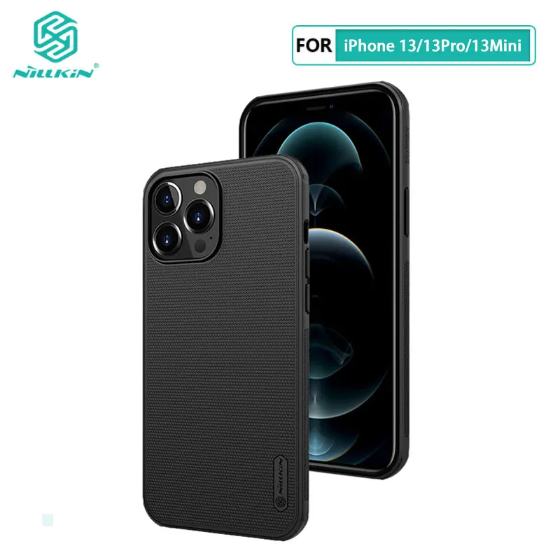 

Для iPhone 13 Pro чехол Nillkin матовый щит Pro PC жесткая задняя крышка для iPhone 13 Pro Max / iPhone13 Mini Чехол