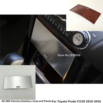 

Car Cover Trim Frame Medium Central Control Panel Grid Storage Panel For Toyota Prado FJ150 2010 2011 2012 2013 2014 2015 2016