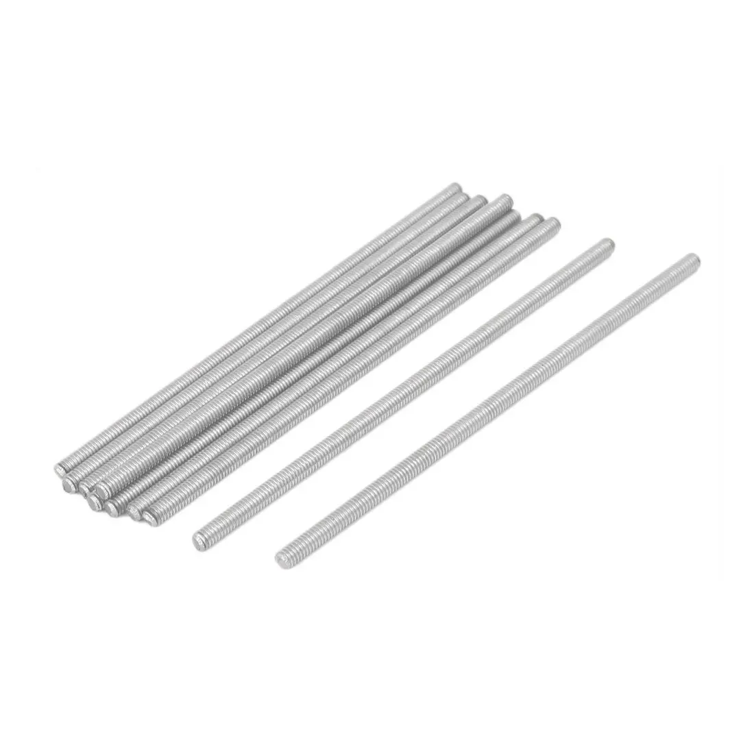 

M4 x 110mm 304 Stainless Steel All Threaded Rod Bar Studs Fastener 10 Pcs