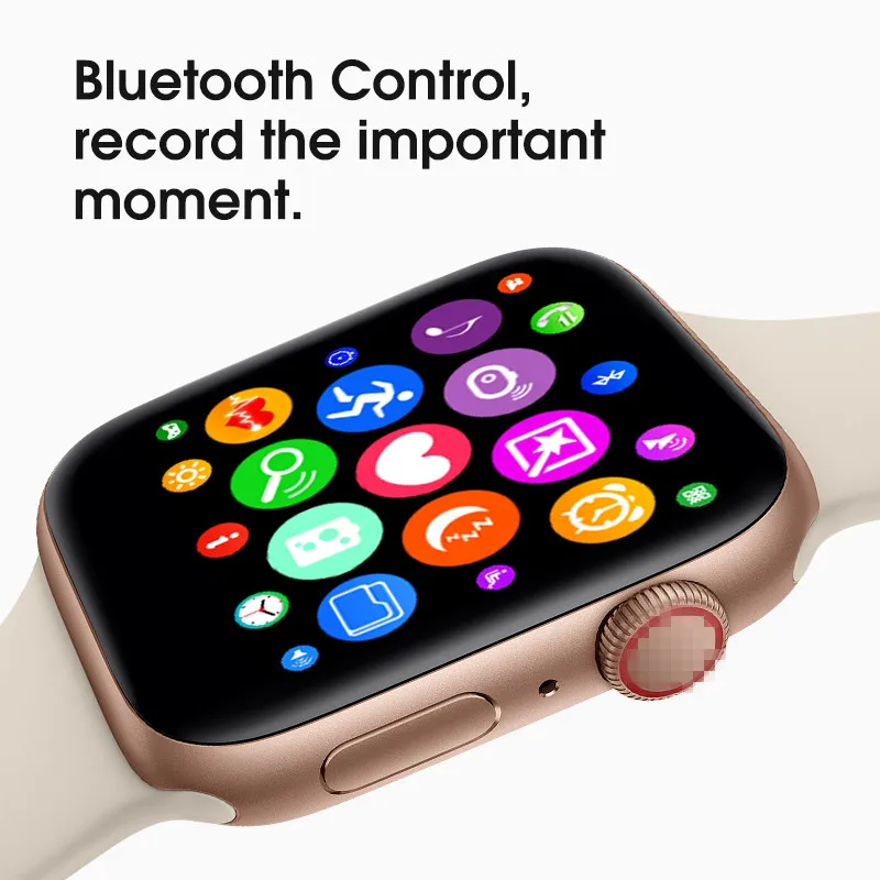 IWO 8 PLUS 44 мм часы 4 1:1 сердечный ритм чехол для смарт часов для Apple IPhone Android телефон IWO 5 6 Обновление не Apple Watch