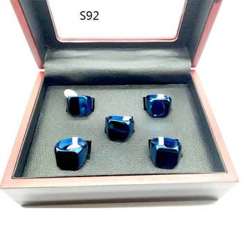 

S92 2004 2007 2013 MVP 2018 5pcs rings set Collector's gift Manufacturer fast shipping