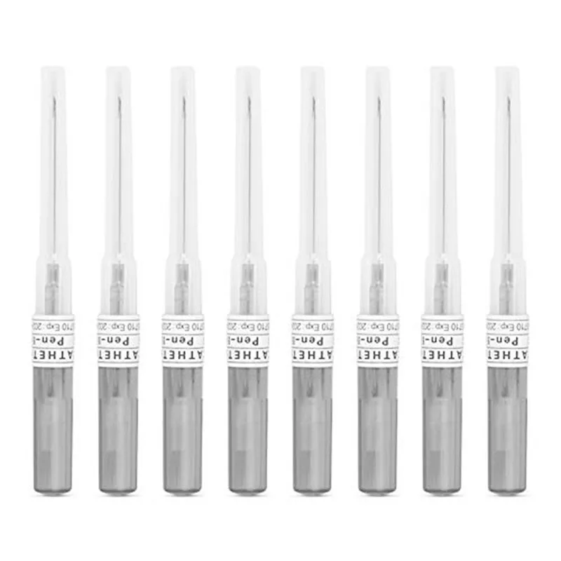 10/20/30/50 Pz 16G Calibro Body Piercing Aghi I.V Catetere Sterilizzato Body Piercing Aghi Per Tatuaggio Aghi Per Cucire Spedizione Gratuita
