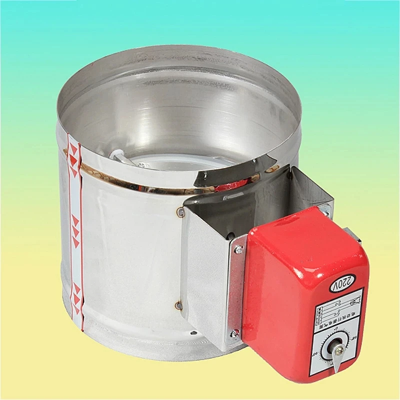 

200mm stainless steel air damper valve high temperature resistant electric duct motorized valve 8 inch ventilatio 220v/24v