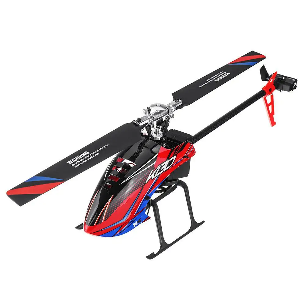XK K130 2.4G 6CH Brushless 3D6G System Flybarless RC Helicopter BNF Compatible with FUTABA S-FHSS Remote Control Drones Toys XK K130 2.4G 6CH Brushless 3D6G System Flybarless RC Helicopter BNF Compatible with FUTABA S-FHSS Remote Control Drones Toys