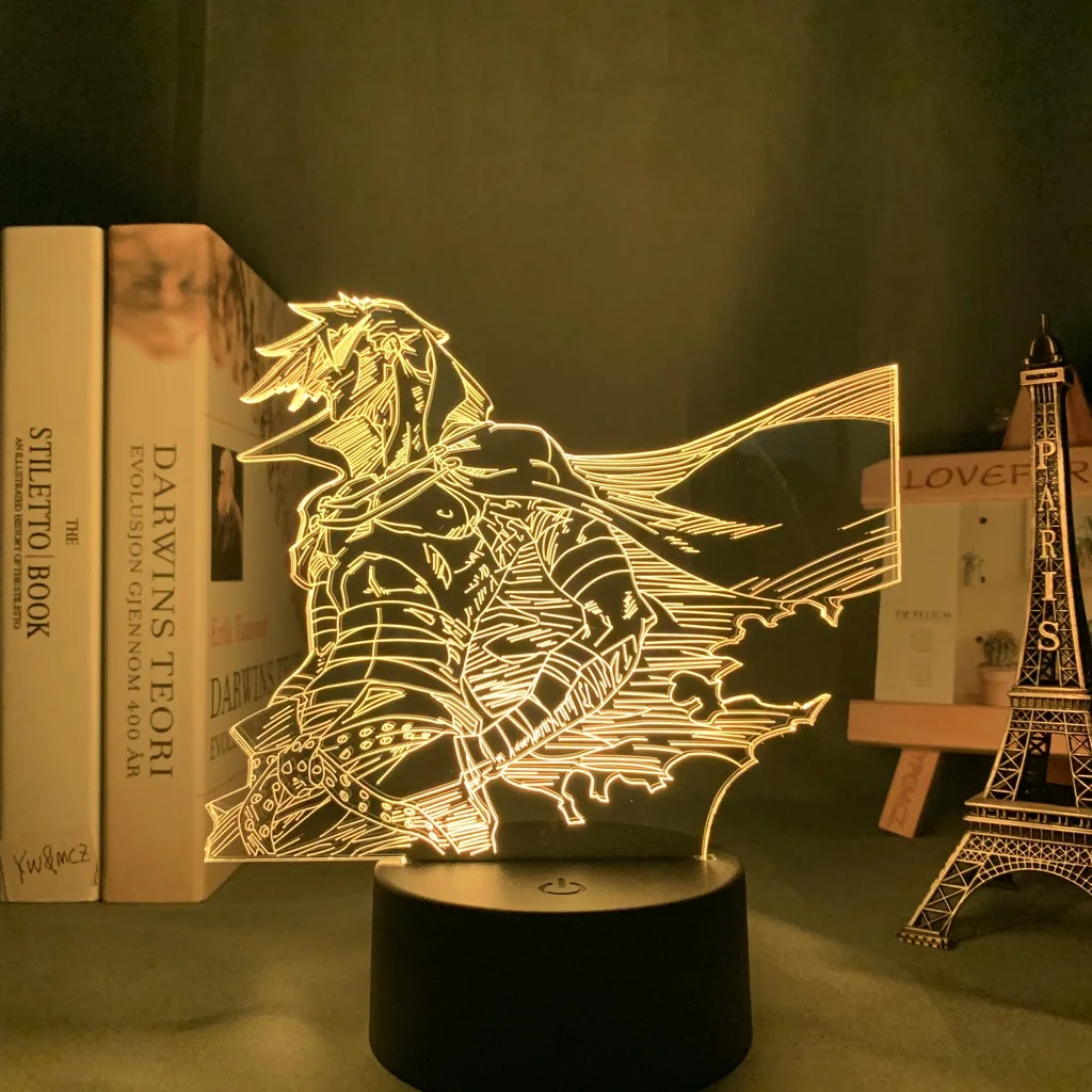 СВЕТОДИОДНЫЙ ночник в стиле аниме Гуррен лампа для спальни подарок на день