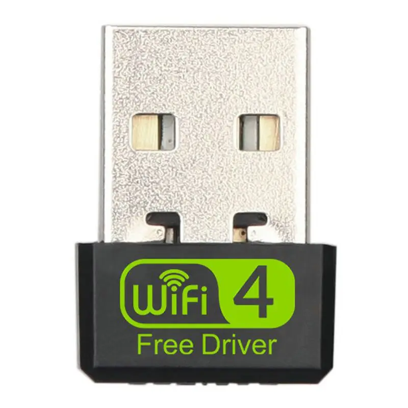 Wi Fi 4 бесплатно драйвер 150 Мбит/с USB беспроводной адаптер приемник Dongle сетевая