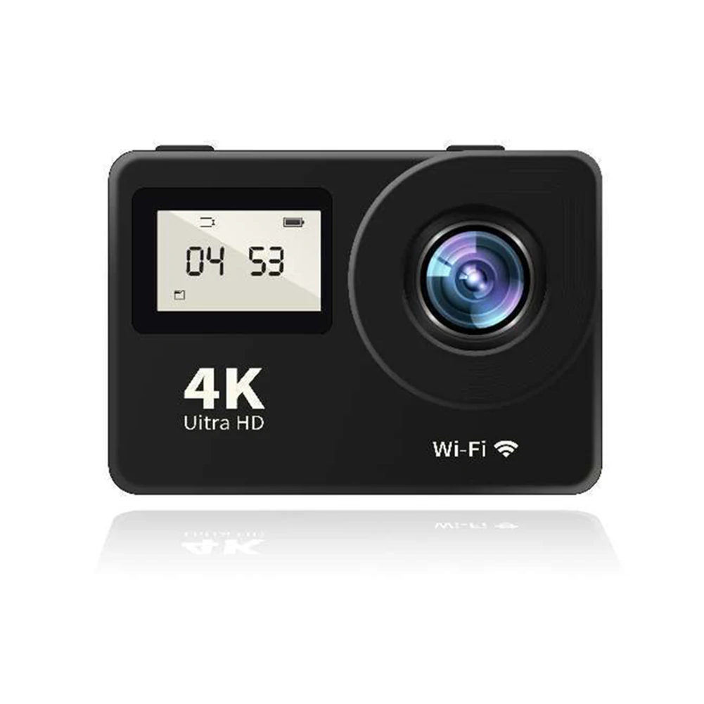 Экшн камера 4K WiFi Ultra HD Sports Cam Водонепроницаемая для дайвинга с дистанционным