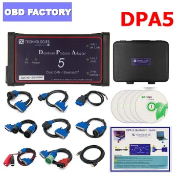 

2020 Dpa5 Dearborn Protocol Adapter 5 Heavy Duty Truck Scanner New Released CNH DPA 5 Without Bluetooth Works For Multi-brands