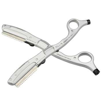 

Electric Hair Razor Ultrasonic Hot Vibrating Heating Razor For Haircut Human Hair Beauty Hair Extension Tool