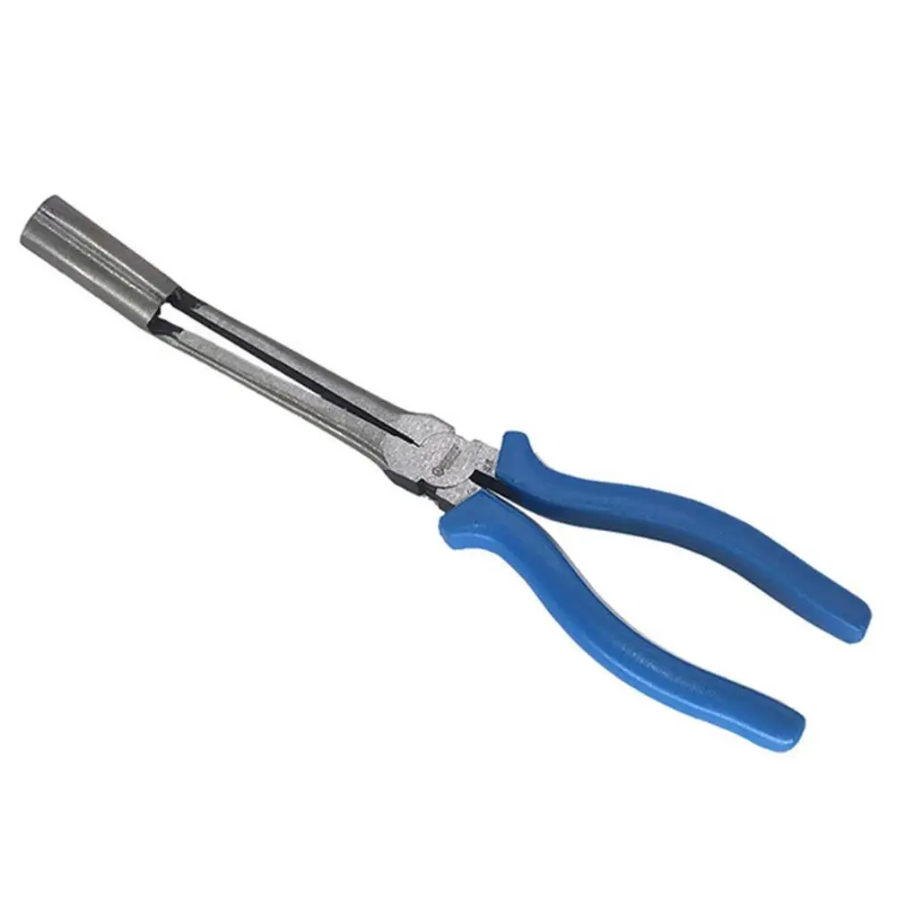 Car Spark Plug Wire Removal Pliers Pulling Cylinder Cable Insulated Handles Clamp Tool Bend Head Valve Seal Ring Plier