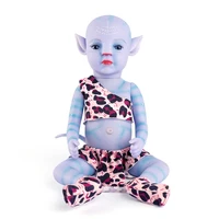12 Inches Avatar Night Light Full Soft Vinyl Reborn Baby Lifelike Doll Newborn Reborn Girl Toys Gift LOL For Girl Children