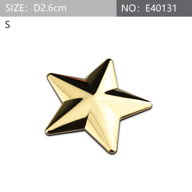 Car Stickers Badge Emblem 3d Metal Decoration Love Star Styling Decal For Car Body DIY Exterior Motorcycle Accessories