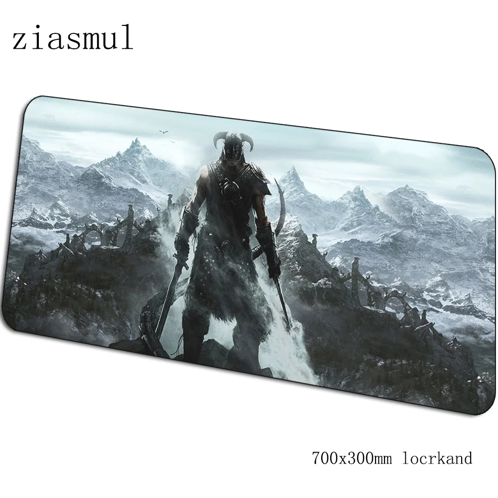 Skyrim коврик для мыши, 70x30 см, игровой коврик для мыши, аниме 3d, офисный коврик для ноутбука, модный коврик для мыши, игры, pc gamer, коврики - Цвет: pattern 9