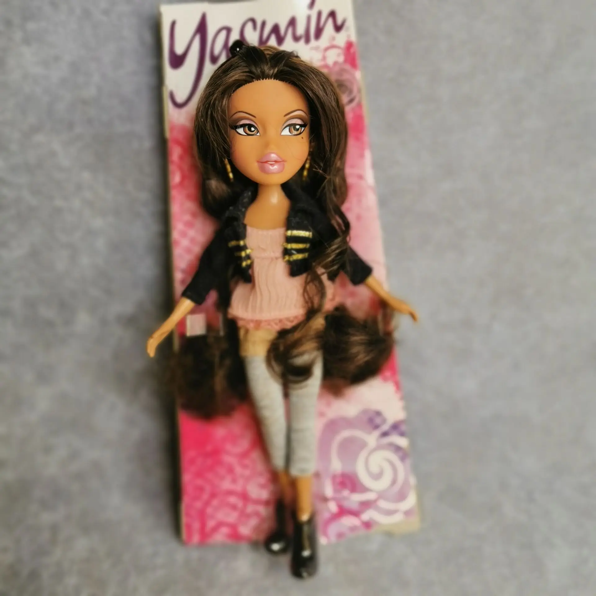 Оригинальная MGA BRATZ рок кукла YASMIN гитара кукла платье Кукла лучший подарок для девочки длинные волосы DIY Мечта игрушки для детей