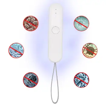 

New UV Sanitization Light Hand-held USB Charging Anti-microbial Air Purifier Germicidal Lamp For Home Travel Mask Mobile Phone