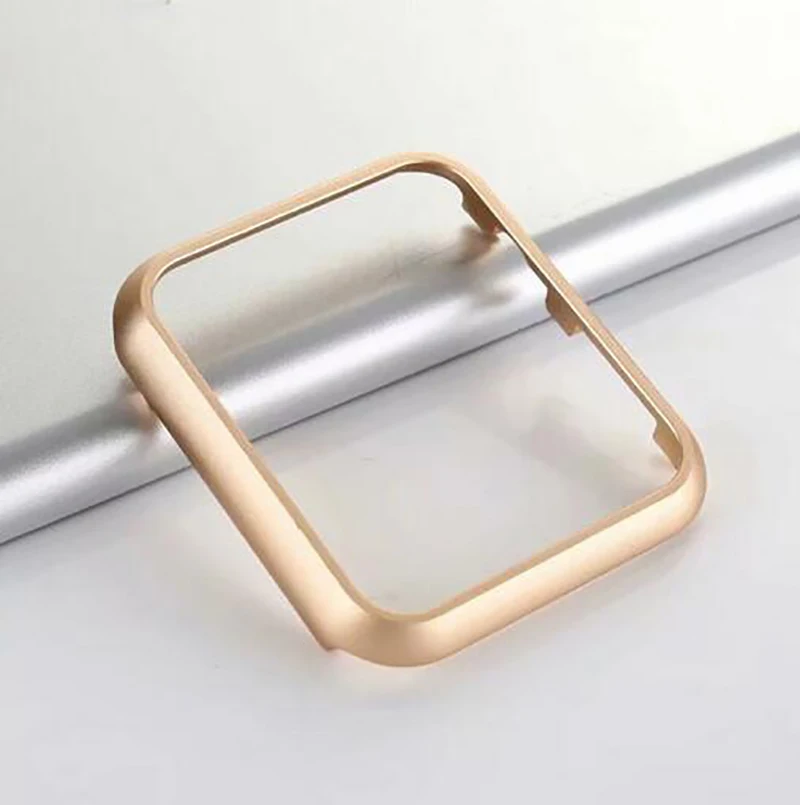 Aluminum Metal Alloy Case For Apple Watch band 4 (iwatch 5) 44mm 40mm applewatch strap 3 2 1 42mm 38mm Protector Cover Frame