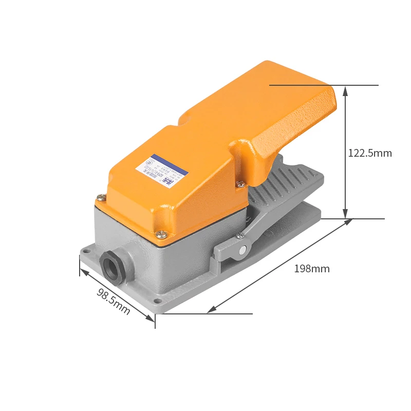 LT4 Aluminium Foot Pedal Foot Switch Spot Welding Switch Tig Torch Free your Hand