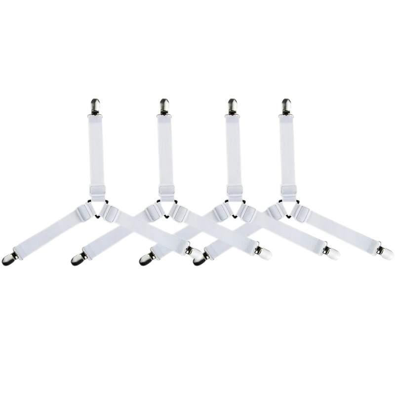  Bed Sheet Holder StrapsAdjustable Bed Sheet Fastener and 3 Way Mattress Cover Holder Fasteners The 