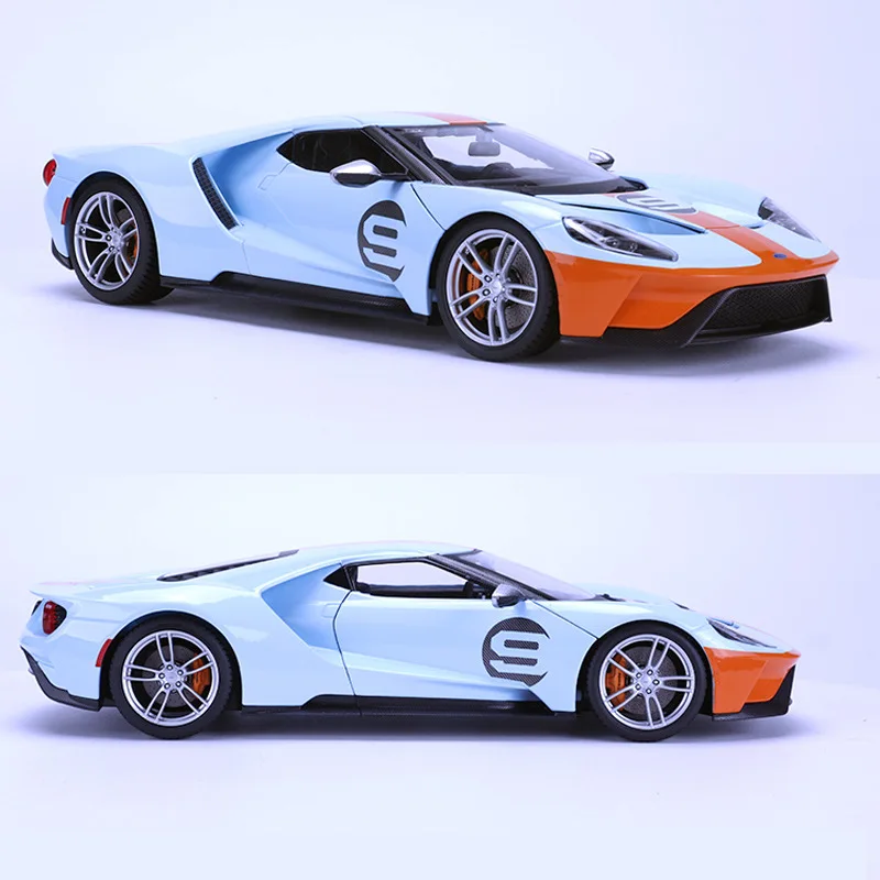 1:18 высокое моделирование Ford GT издание в твердой обложке модель автомобиля супер ЗАПУСК модель литая модель машины Коллекция подарков