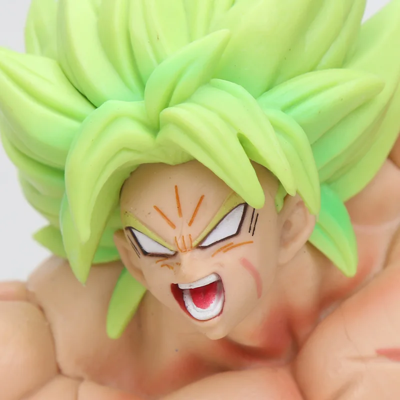 Аниме Dragon Ball Super Saiya Broly Choukokubuyuuden BROLY статуя Broli Combat форма 20th фильм ПВХ фигурка коллекция DBZ игрушка