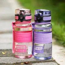 UZSPACE отрицательная ионная портативная мини Студенческая пластиковая чашка Мужская прямая Питьевая чайная чашка Женская портативная бутылка для детей Shatter-r