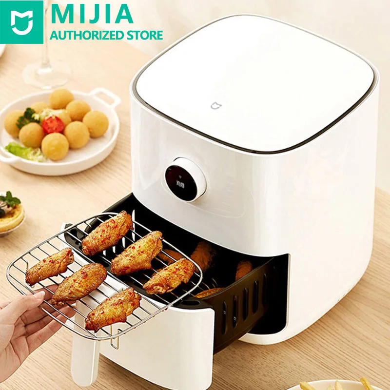 Xiaomi Mijia multifunzione Smart Air Fryer 3.5L accessori per forno schermo  OLED di grande capacità cottura 24 ore su 24 bianco fritto sano|Smart  Remote Control| - AliExpress
