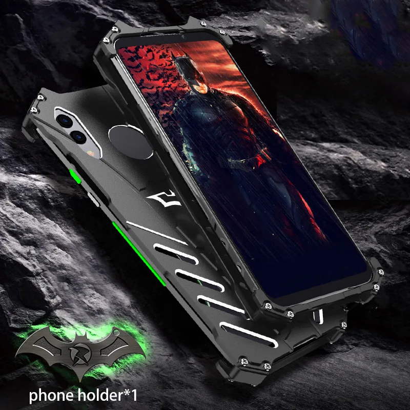 For Xiaomi Black Shark 2 Pro Case R-JUST Batman Luxury Aluminium Metal Case For Black Shark 2 Phone Cover Coque BlackShark 2 pro For Xiaomi Black Shark 2 Pro Case R-JUST Batman Luxury Aluminium Metal Case For Black Shark 2 Phone Cover Coque BlackShark 2 pro