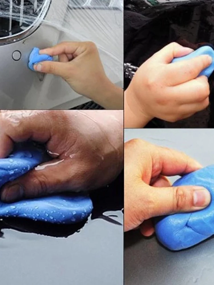 100g Car Clean Clay-Bar Washing Mud Auto Detailing Truck Vehicle Care Cleaning Tools Beauty Clay Remove Iron Powder Flying Paint