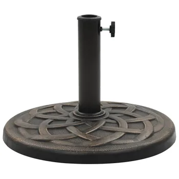 

Cast Stone Umbrella Base Water Filled Stand Patio Outdoor Heavy Duty Umbrella Holder Made from Rust Free Composite Materials