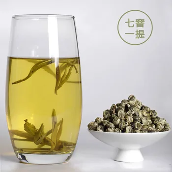 

2020 Guangxi,China Molihuacha Jasmine Tea White Dragon Pearl Flower Tea for Clear Heat Reduce Fire Heatstroke Prevention