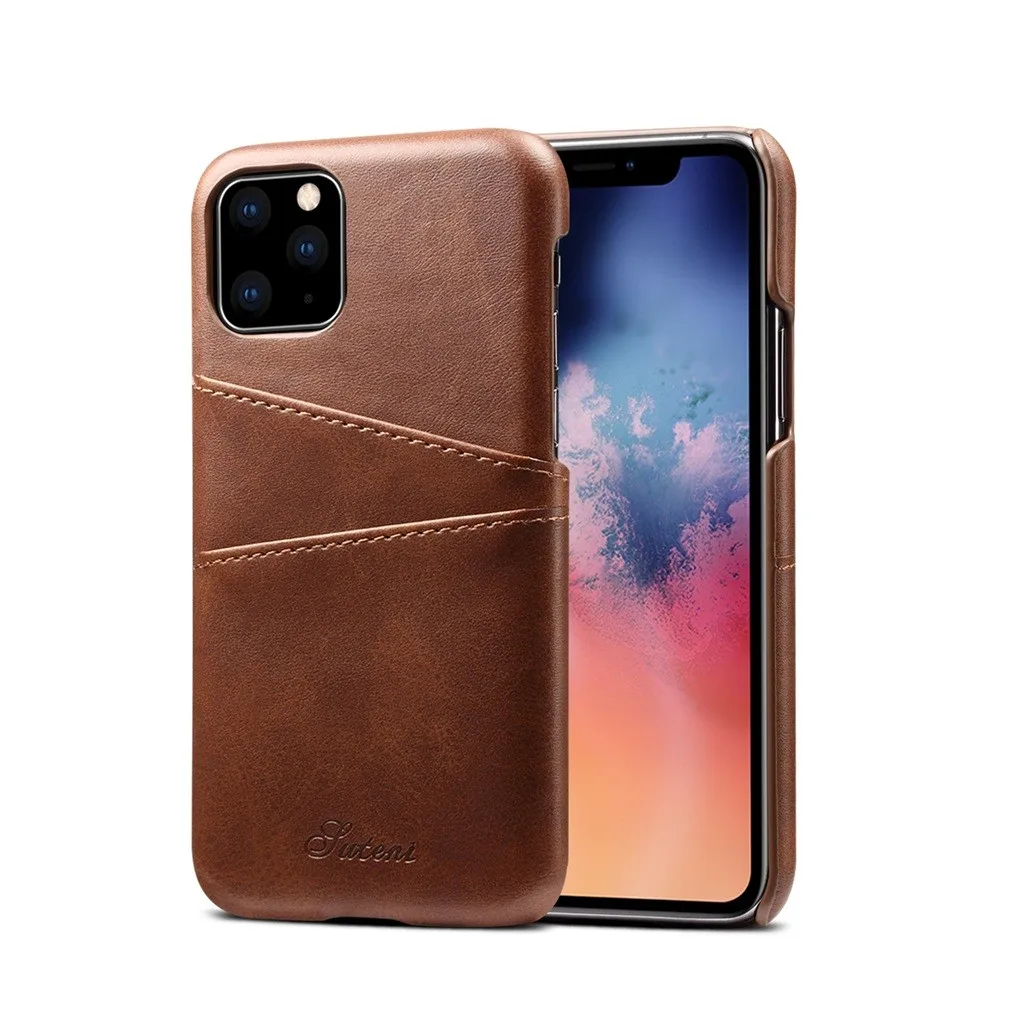 20# чехол для IPhone11pro Max 6,5 дюймов Элегантный роскошный кожаный защитный для IPhone 11Pro Max тонкий задний бампер для телефона
