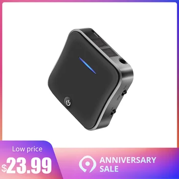 

2020 NEW Bluetooth 5.0 Audio Transmitter Receiver HD Low Latency Music TV PC Wireless Adapter RCA/SPDIF/3.5mm Auxiliary Jack