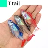 Lead Head Sea Fshing bionic tail lure soft bait pike shad bass trout fishing jig head wobbler Artificial 3D eye Swim bait tackle ► Photo 2/6