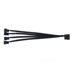 Refroidisseur de processeur 12V avec connecteur Molex, prise 3/4Pin, 120mm, 15 LED, Ultra silencieux, pour boîtier d'ordinateur 