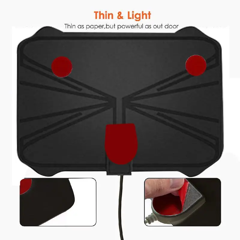 New Hot HD Digital TV Antenna Equipped With Amplifier 990 Miles Range 1080 P HD TV 4k Indoor Digital Antenna for Local Channels