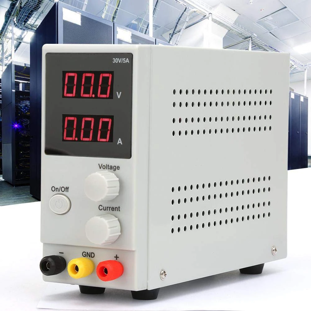 

Voltage Regulators LW-K305D 30V 5A Switch laboratory Mini DC Power Supply 0.1V 0.01A Digital Display adjustable