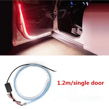 

car styling led Car Door Opening Warning Lights FOR renault megane 2 3 duster/logan/captur/2016 laguna 2 clio fluence kadjar