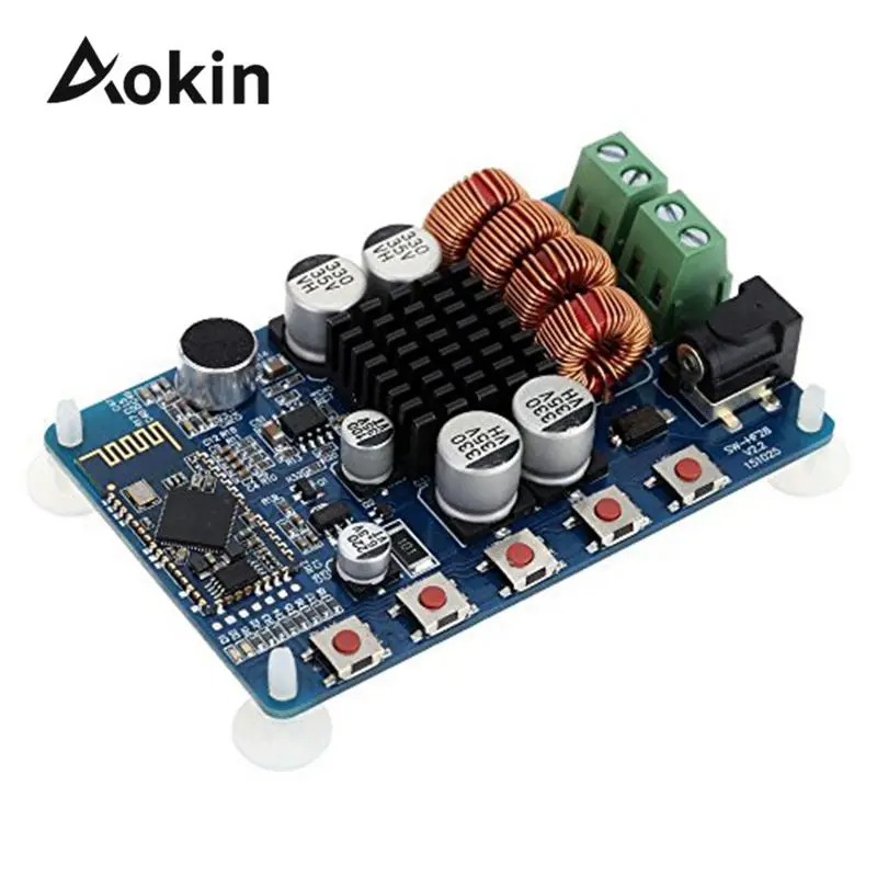 Aokin TPA3116 3118 Bluetooth 4 0 двухканальный 2x50 Вт стерео аудио приемник усилитель мощности
